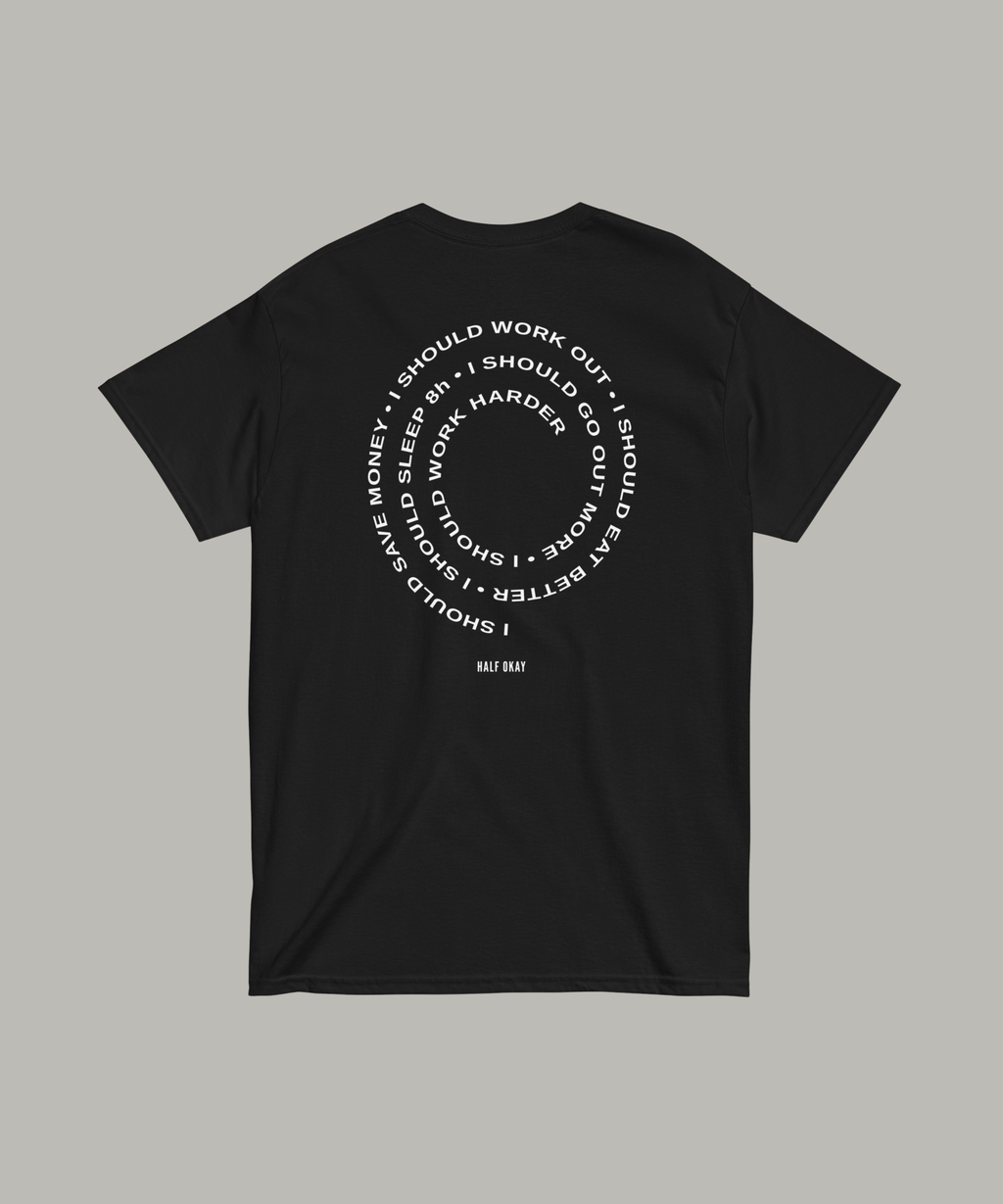 Overthinking Spiral Tee