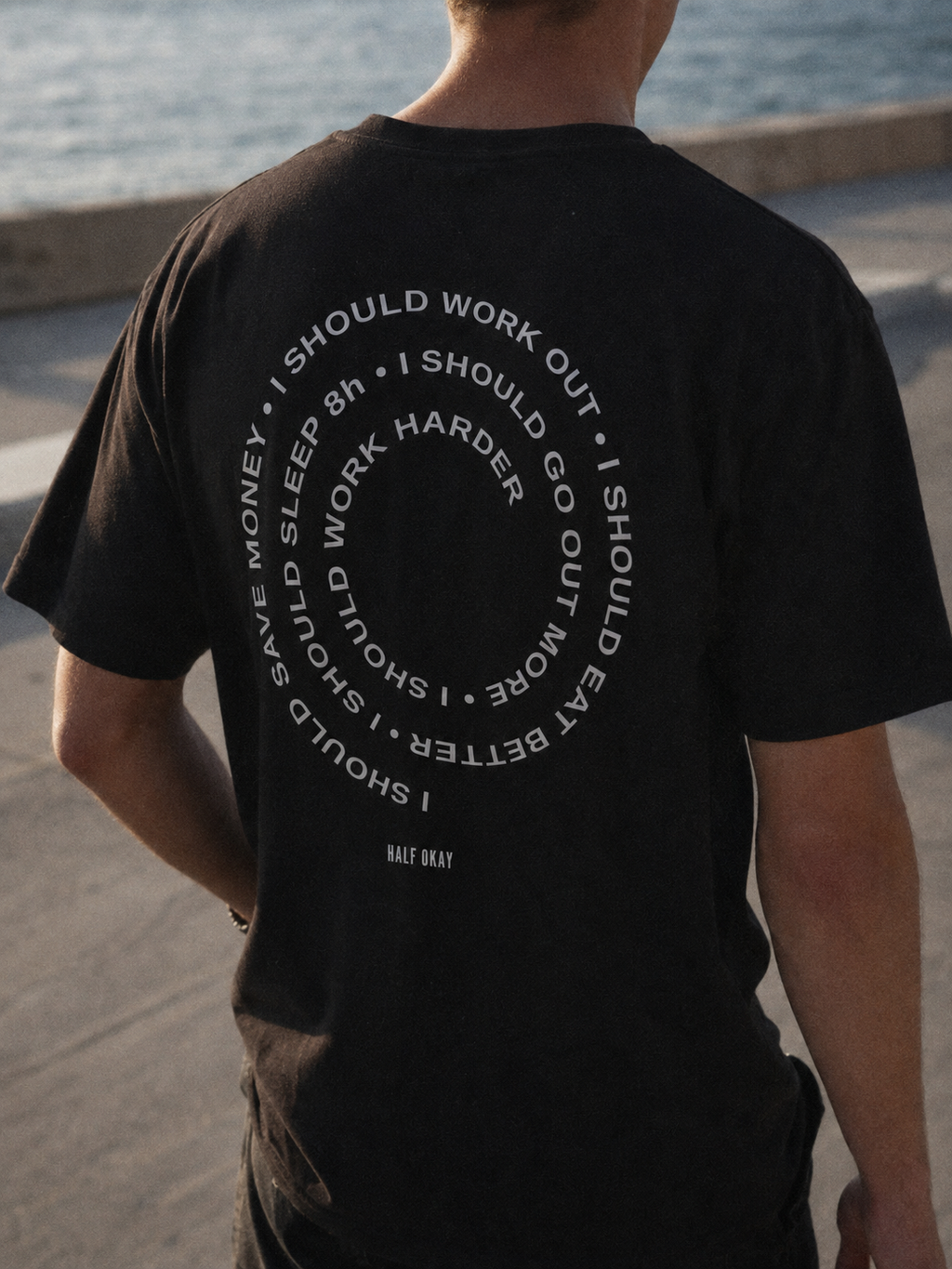 Overthinking Spiral Tee