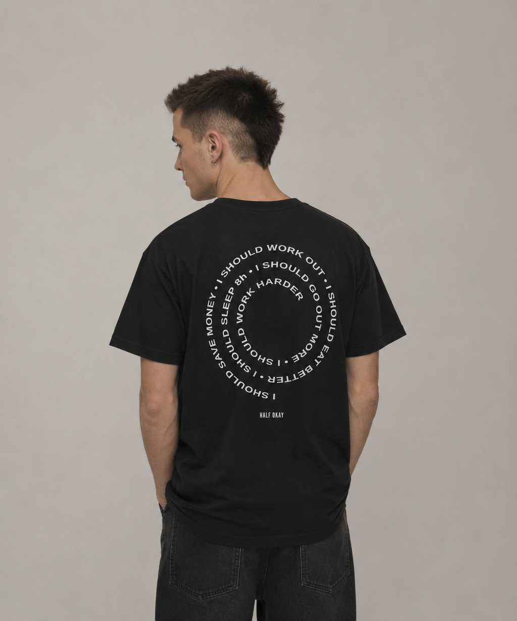 Overthinking Spiral Tee